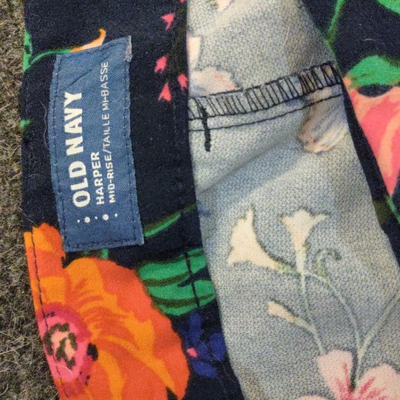 Old Navy floral pants - Size 18 - Picture 3 of 3